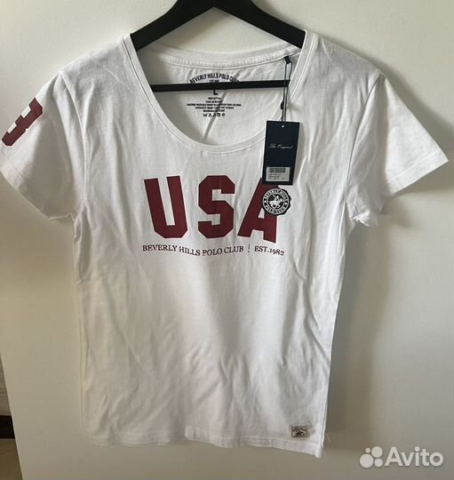 Футболки us polo, Женские, новые