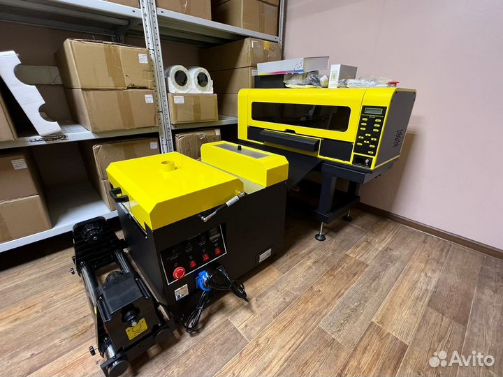 DTF принтер 400D+400H c сушкой(запуск)