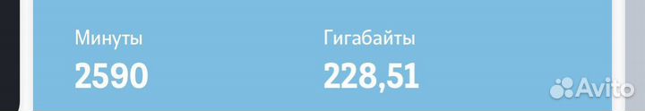 Минуты и гигабайты Tele2