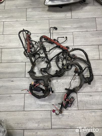 Проводка двигателя Ауди А6 С6 4.2 Алроад