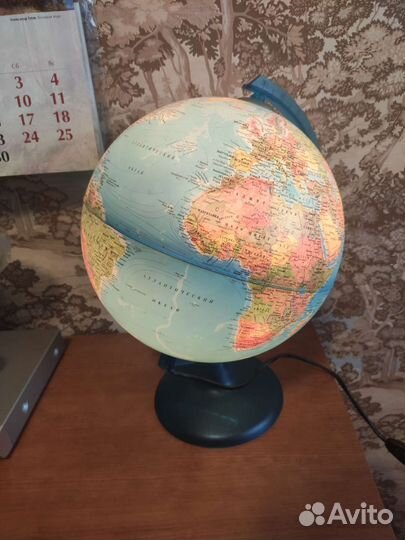 Глобус с подсветкой