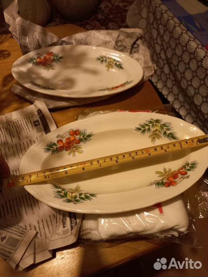 Блюдо фарфор СССР