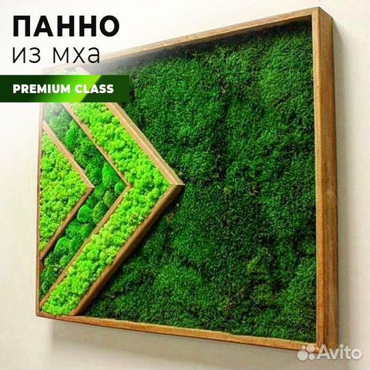 Панно из мха 40 см