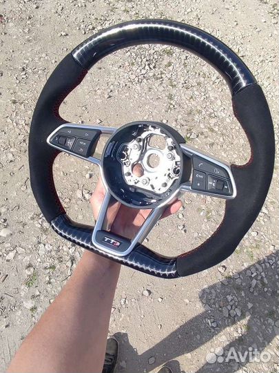 Руль Audi карбон