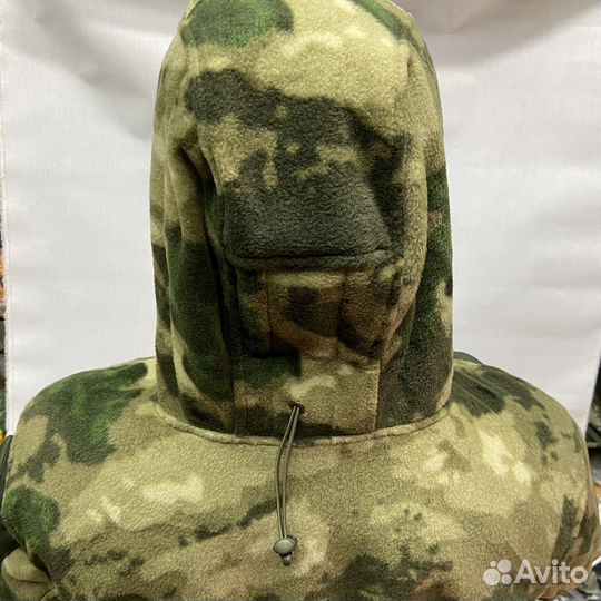 Флисова кофта SharkSkin с капюшоном