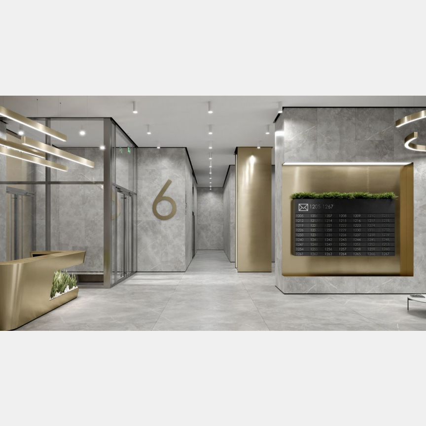 2-к. квартира, 69,6 м², 12/43 эт.