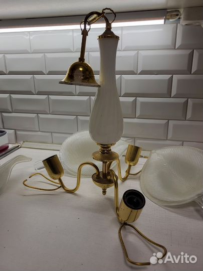 Люстра Metal Lux Italy б/у