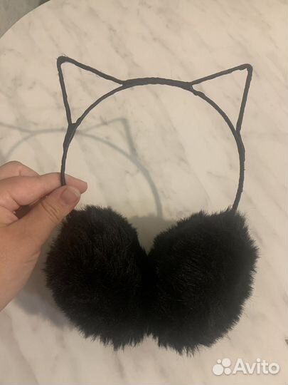 Меховые ушки зимние