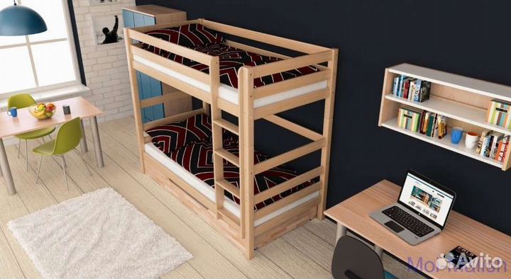 Детская кровать чердак