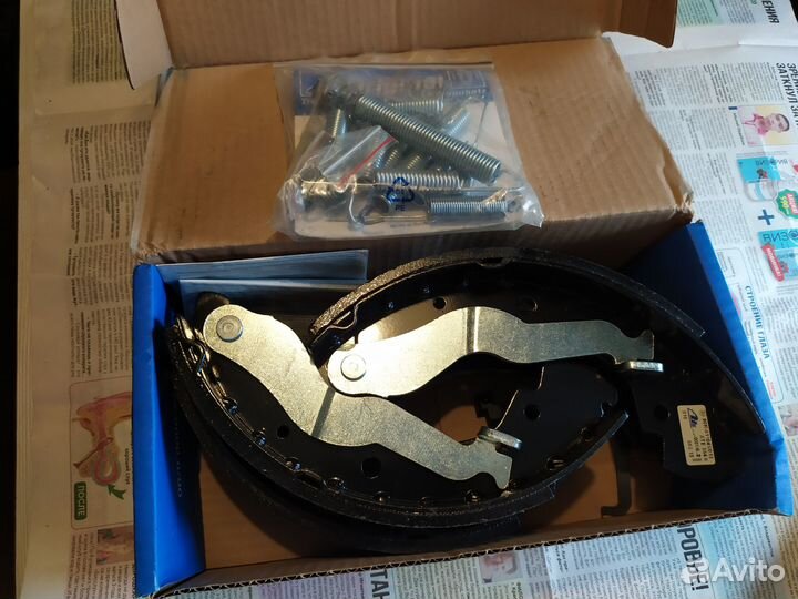 Колодки тормозные ATE задние на VW Transporter T4