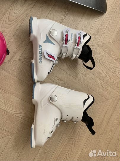 Горные лыжи детские комплект