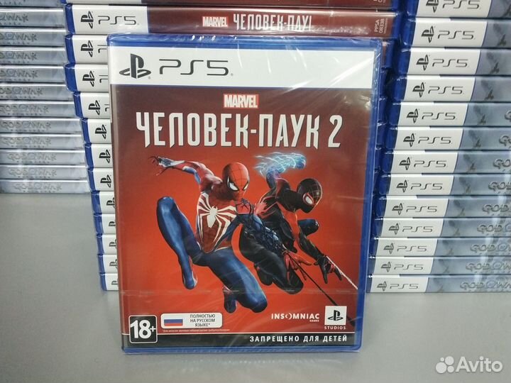 Человек паук 2 / Spider man 2 ps5 русская обложка