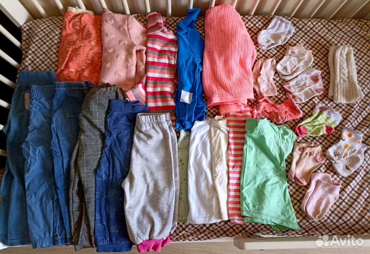 Вещи на девочку, рост 80-86