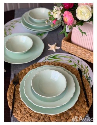 Новый Сервиз Kutahya Porselen керамика 18 пр