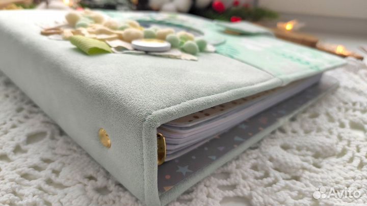 Детский фотоальбом ручной работы