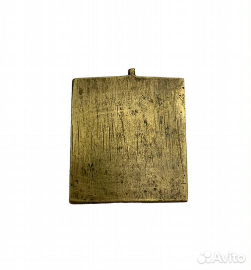 Меднолитая икона 