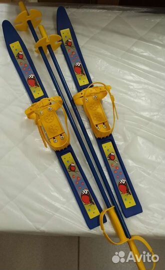 Лыжи детские 2 пары