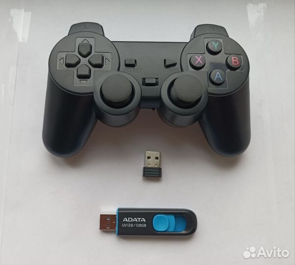 128 Gb usb 3.0 game flash + gamepad wireless