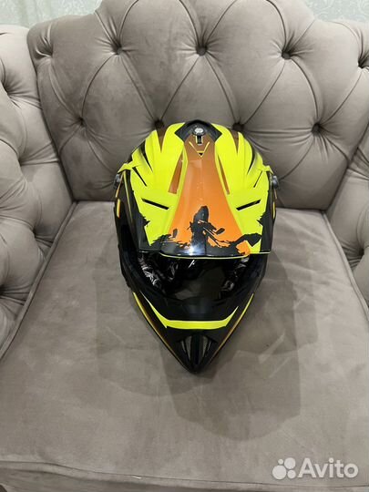 Шлем кроссовый CKX TX529 Leak