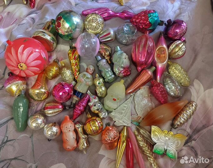 Ёлочные игрушки СССР