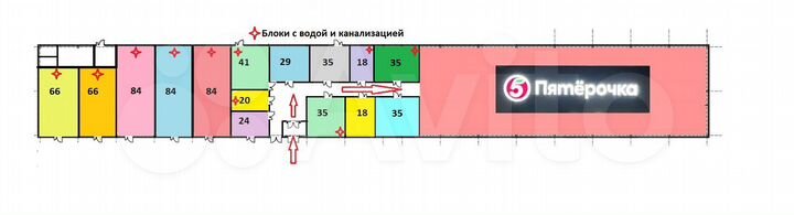 Торговая площадь, 30 м²