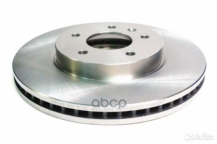 Диск тормозной chevrolet captiva/opel antara 07