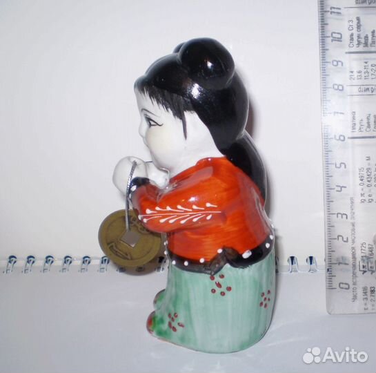 Статуэтка девочка-китаянка фарфор