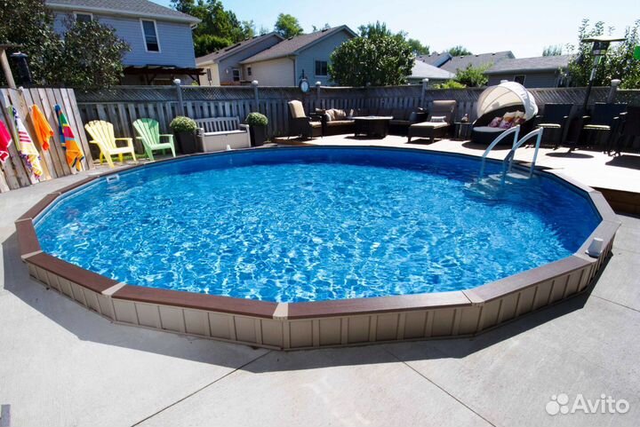 Бассейны.Монтаж пленки пвх. Сервис