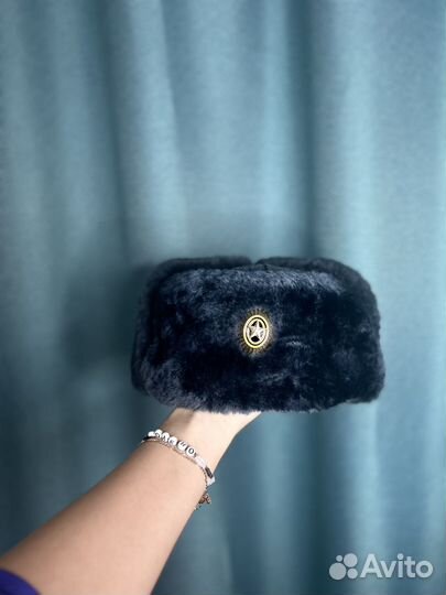 Мужская шапка ушанка (военная )