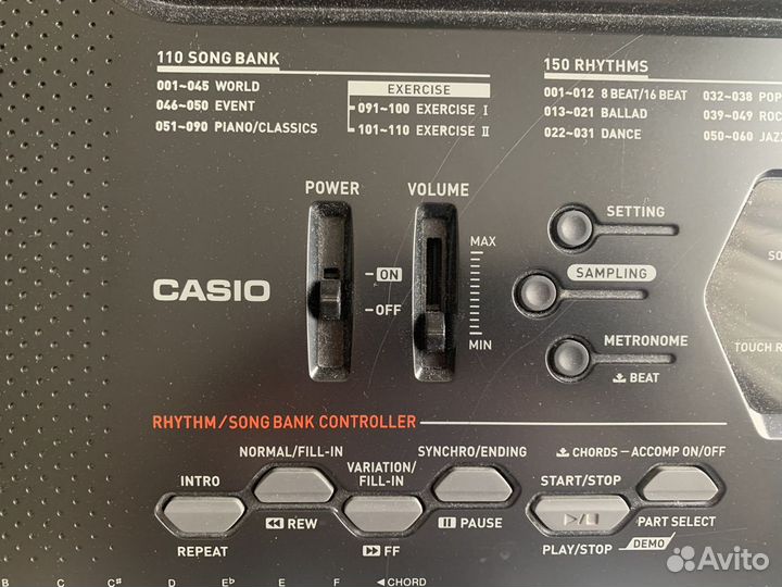 Синтезатор casio ctk 3000