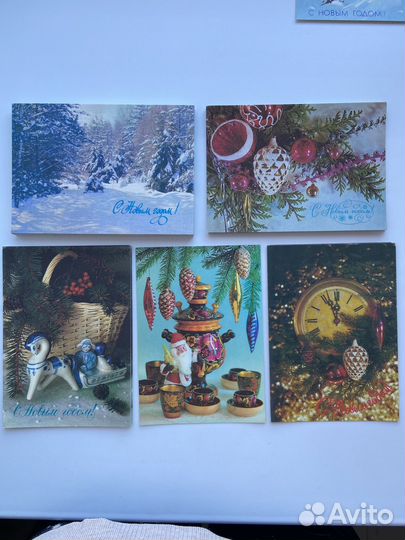 Советские почтовые открытки