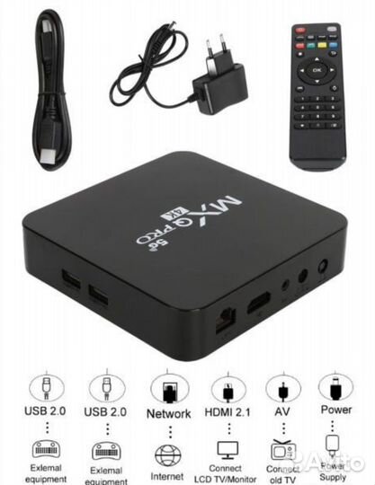 Цифровая приставка для телевизора на Android 2/16