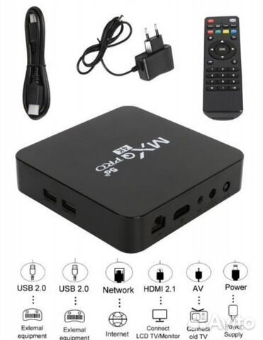 Цифровая приставка для телевизора на Android 2/16