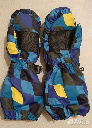 Варежки краги зимние детские