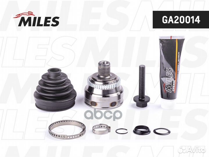 Шрус audi 80/90/coupe 1.6-2.0 86-96 нар. ga2001