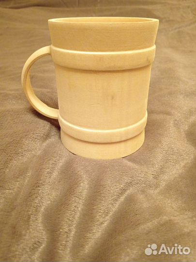 Кружка деревянная