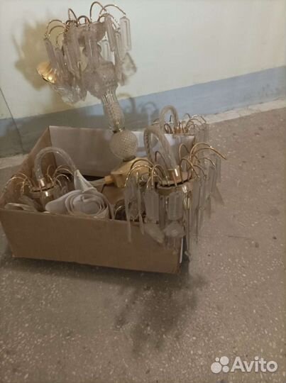 Люстра хрустальная