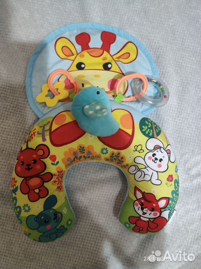 Игровой центр-подушка жирафики