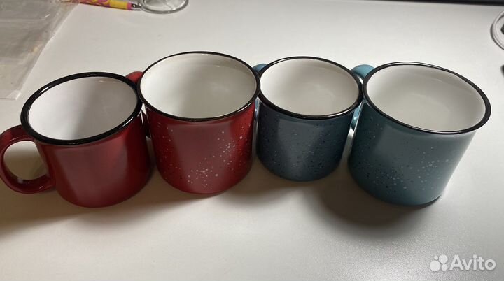 Бокалы для глинтвейна и кружки керамические