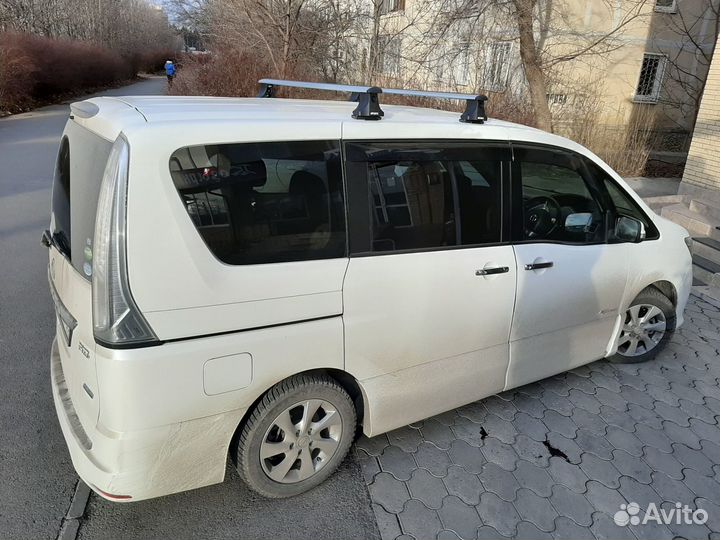 Багажник на крышу Ниссан Серена, Крыло