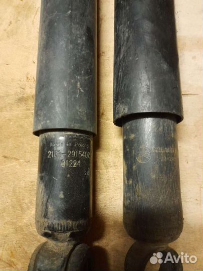 Задние амортизаторы ваз