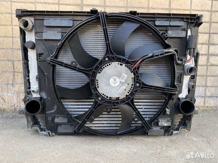 Кассета радиатора на BMW F10 F06 F01 F07 3.0d