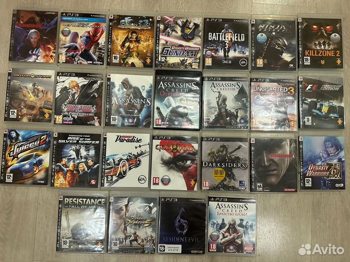 Игровые диски на ps3 sony