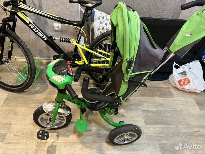 Коляска велосипед