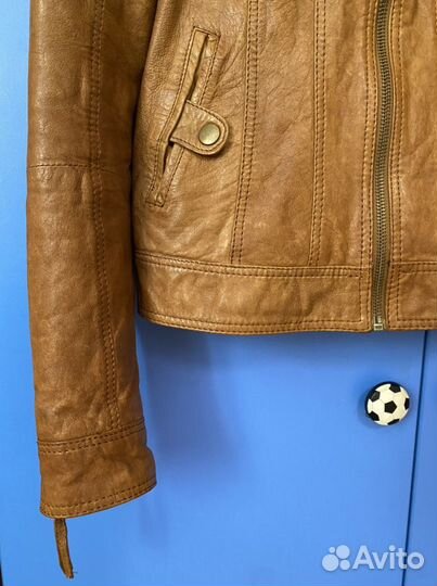 Куртка кожаная. Размер хs./s. Бренд Oodji