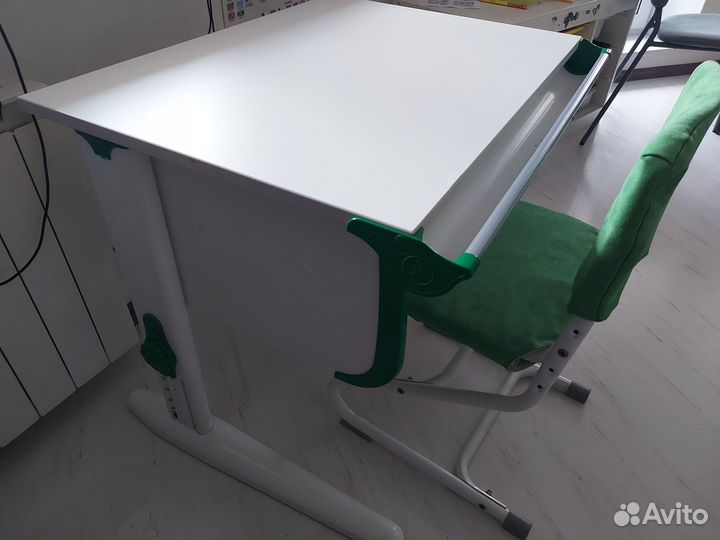 Растущая парта и стул дэми