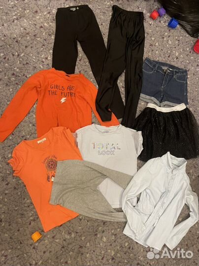 Одежда пакетом для девочки р140