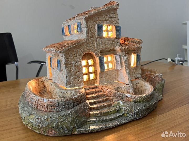 Дом декаративный Кашпо керамическое