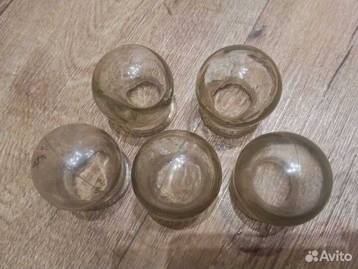Медицинские банки стеклянные СССР