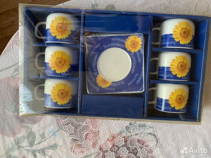 Сервиз кофейный новый